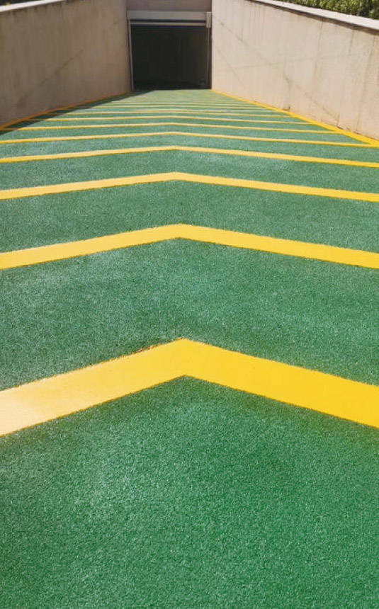 彩色防滑路面/彩色標線工程